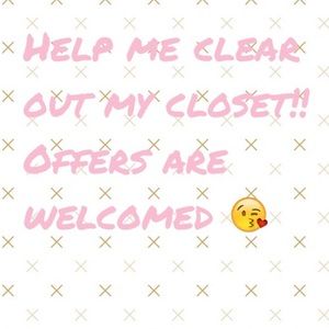 All offers welcomed.